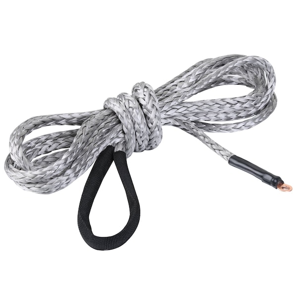 Bulldog Winch Rope for ATV/UTV Snow Plow Winch 6mm x 12ft 20434 - main